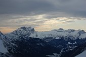 Salita pomeridiana ai Campelli di Schilpario e al Campioncino con discesa al tramonto il 23 febbraio 09  - FOTOGALLERY